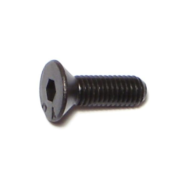 Midwest Fastener #10-32 Socket Head Cap Screw, Flat, Plain Steel, 5/8 in Length, 10 PK 72248 - main